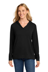 Port Authority LK826 Women's Microterry Pullover Hoodie