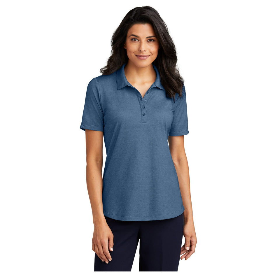 Port Authority ®  Women's Fine Pique Blend Polo LK830 - Port Authority LK830