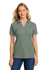 Port Authority LK867 Women's C-FREE Cotton Blend Pique Polo Wholesale Blank