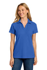 Port Authority LK867 Women's C-FREE Cotton Blend Pique Polo Wholesale Blank