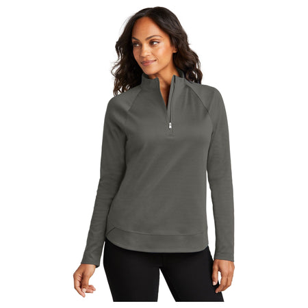 Port Authority ® Women's C-FREE ® Cypress 1/4-Zip LK870 - Port Authority LK870 Sweatshirts/Fleece Port Authority Grey Steel XS