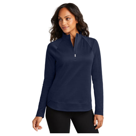 Port Authority ® Women's C-FREE ® Cypress 1/4-Zip LK870 - Port Authority LK870 Sweatshirts/Fleece Port Authority True Navy XS