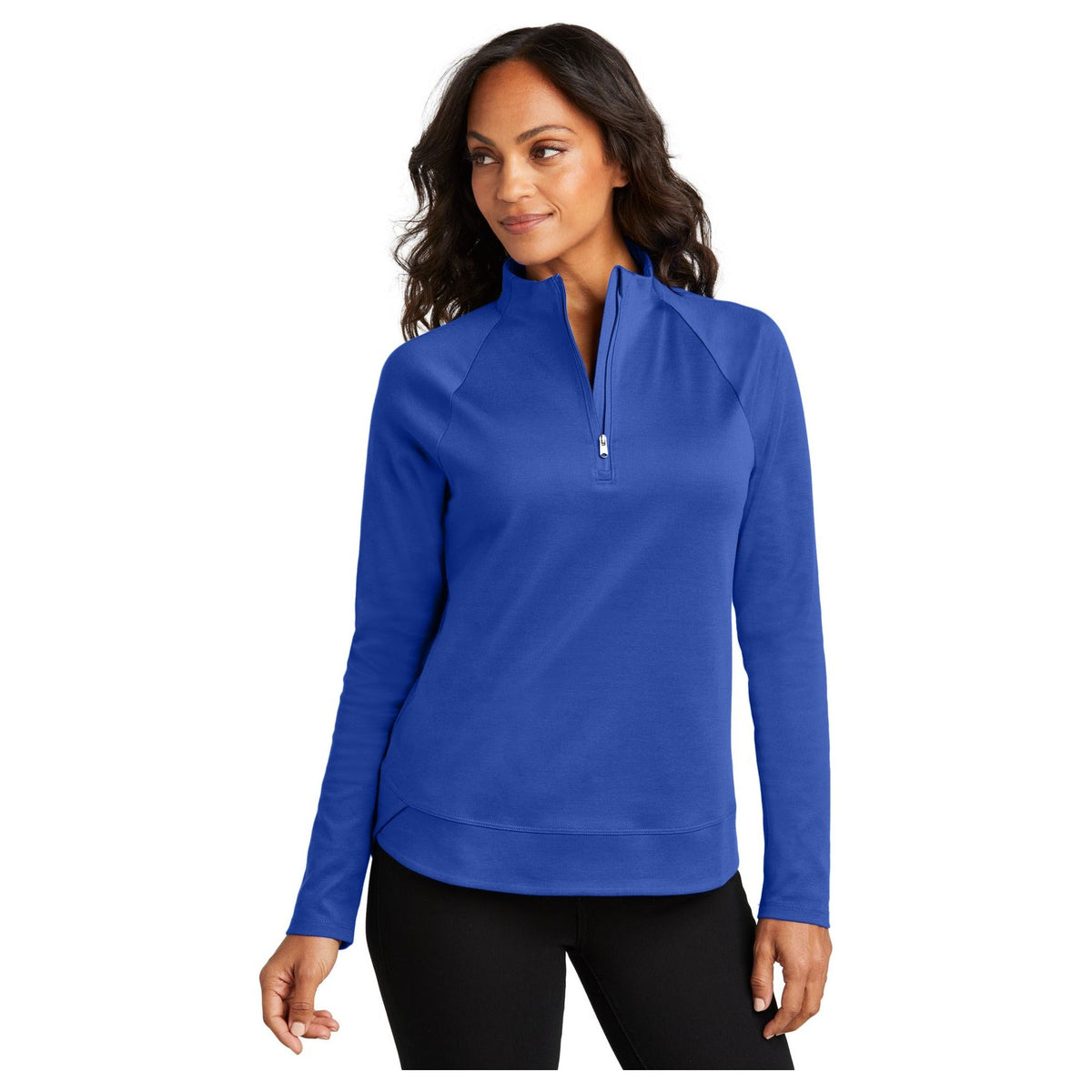 Port Authority ® Women's C-FREE ® Cypress 1/4-Zip LK870 - Port Authority LK870 Sweatshirts/Fleece Port Authority True Royal XS