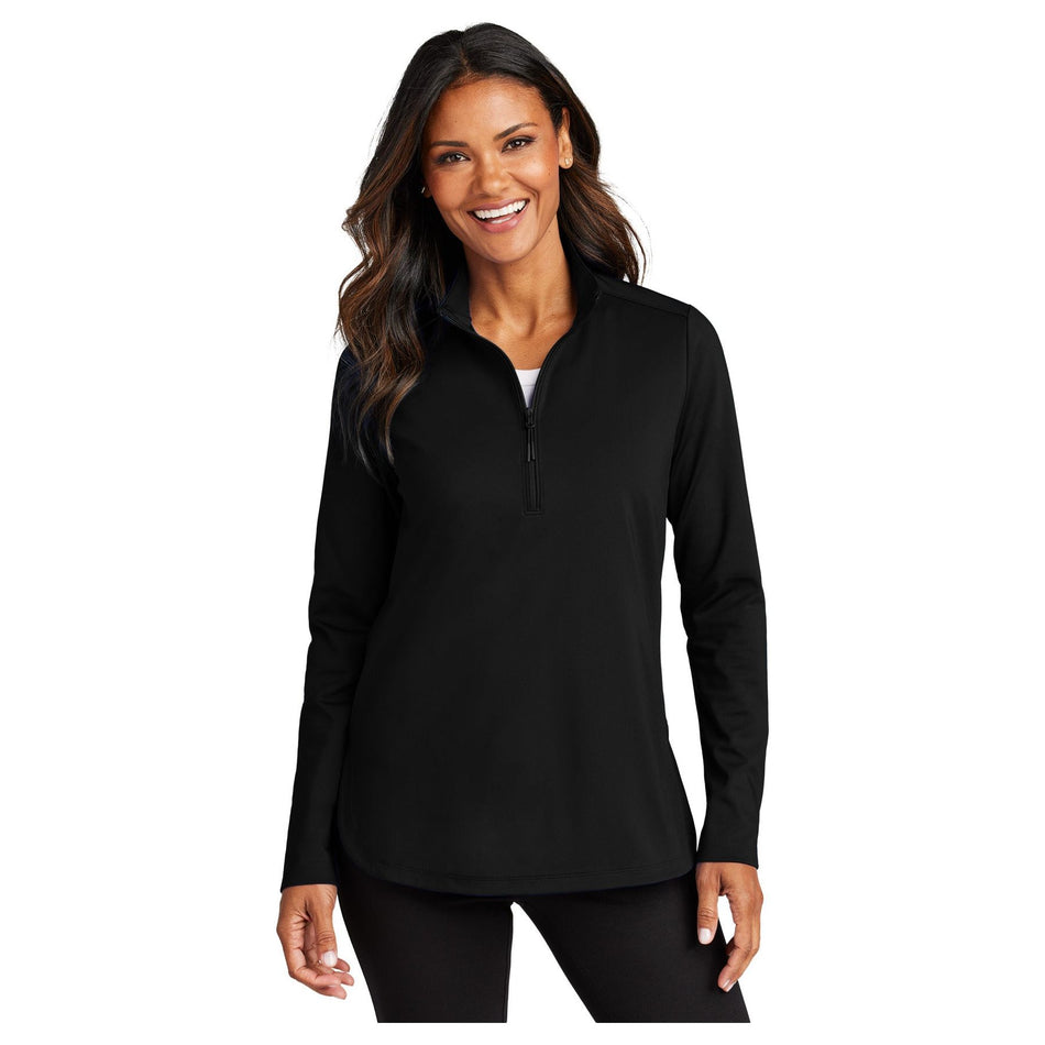 Port Authority ®  Women's C-FREE ®  Double Knit 1/4-Zip LK880 - Port Authority LK880