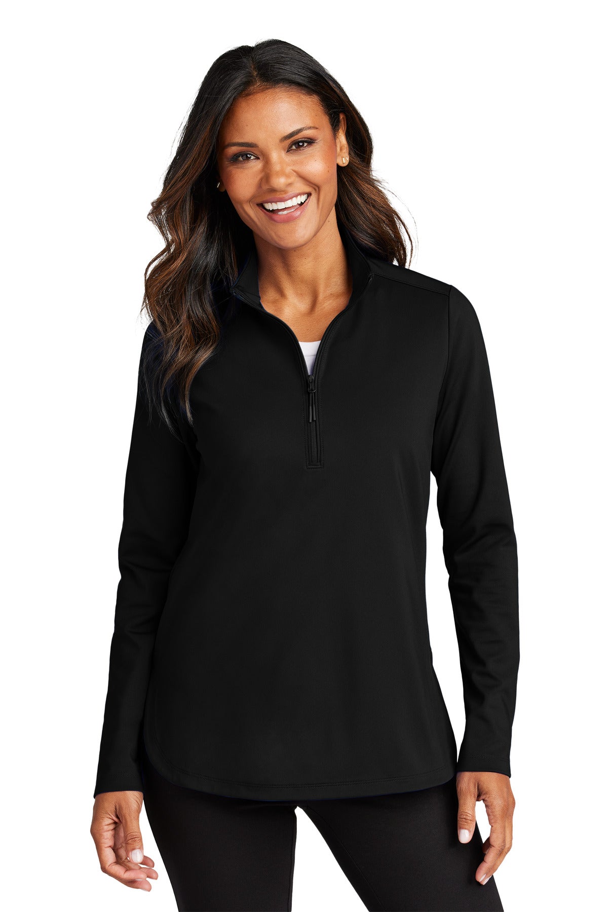 Port Authority ®  Women's C-FREE ®  Double Knit 1/4-Zip LK880 - Port Authority LK880