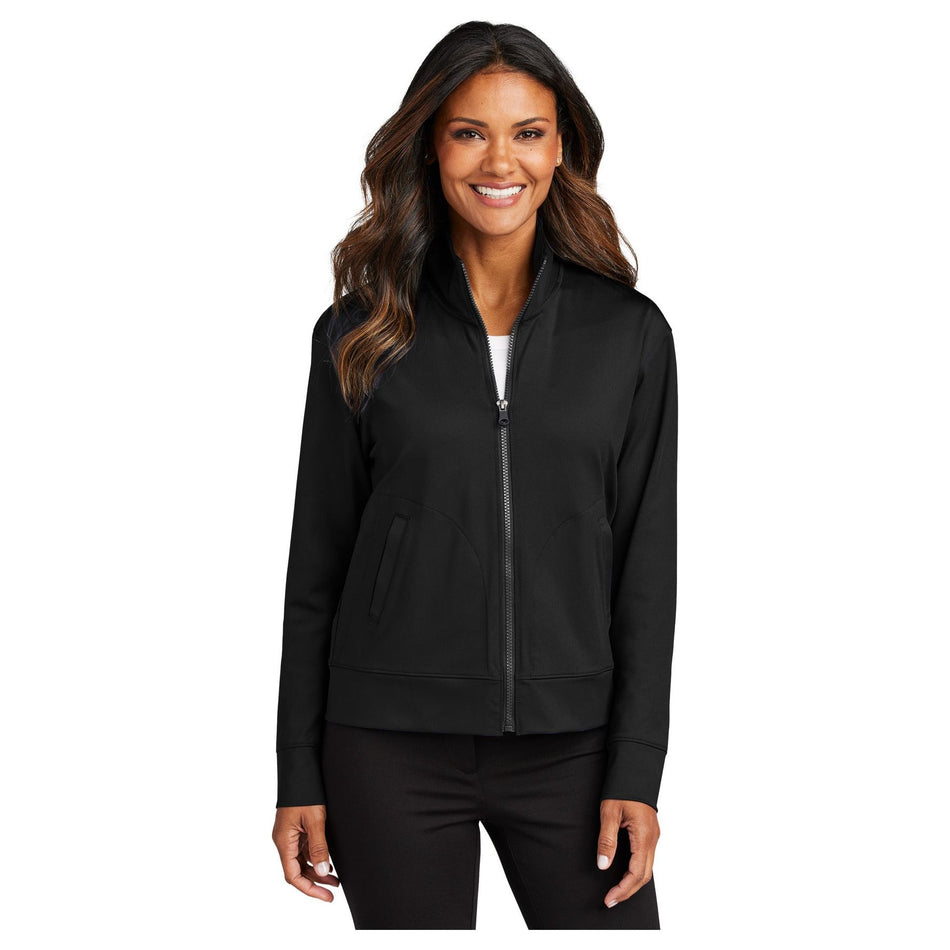 Port Authority ®  Women's C-FREE ®  Double Knit Full-Zip LK881 - Port Authority LK881