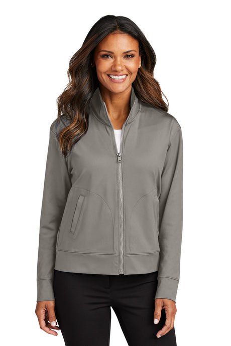 Port Authority LK881 Women's C-FREE Double Knit Full-Zip