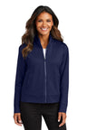 Port Authority LK881 Women's C-FREE Double Knit Full-Zip
