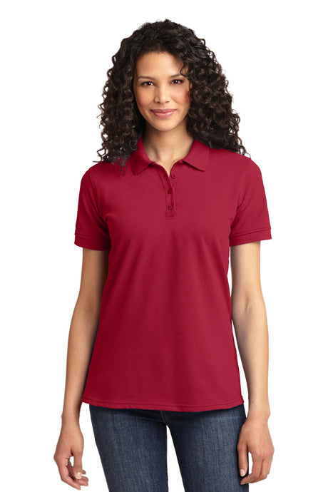 Port & Co ™  Women's Core Blend Pique Polo. LKP155 - Port & Co LKP155