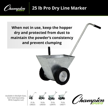 Champion Sports 25 LB PRO DRY LINE MARKER