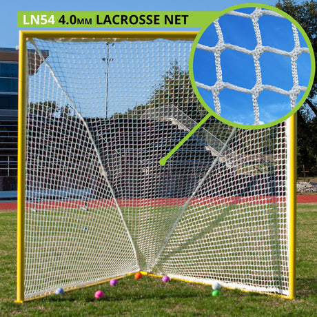 Champion Sports LN58 Lacrosse Net Pair 8 Mm Knotless