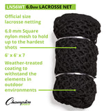 Champion Sports LACROSSE NET PAIR 8 MM KNOTLESS