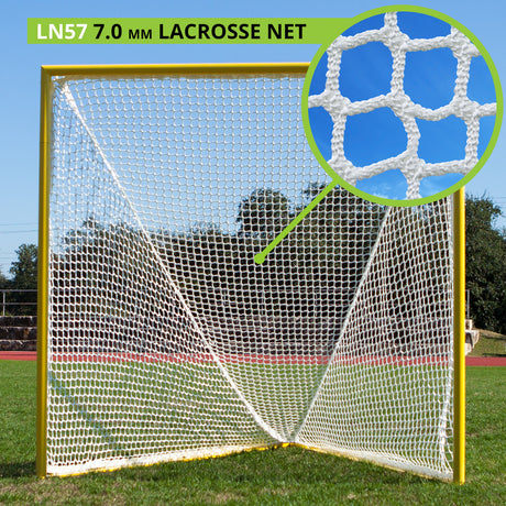 Champion Sports LN58 Lacrosse Net Pair 8 Mm Knotless