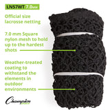 Champion Sports LACROSSE NET PAIR 8 MM KNOTLESS