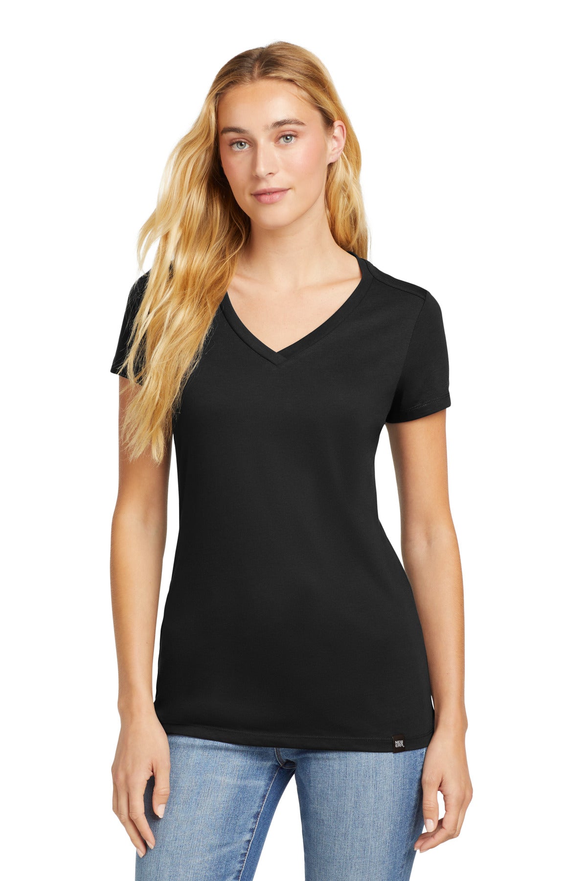 New Era LNEA101 Women's Heritage Blend V-Neck Tee
