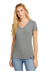 New Era LNEA101 Women's Heritage Blend V-Neck Tee
