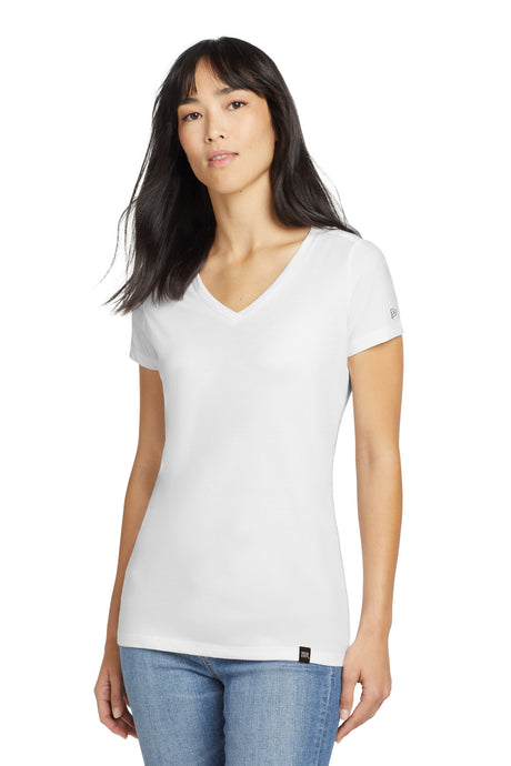 New Era LNEA101 Women's Heritage Blend V-Neck Tee