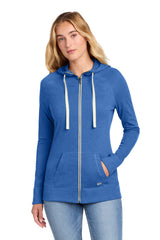 New Era LNEA122 Women's Sueded Cotton Blend Full-Zip Hoodie