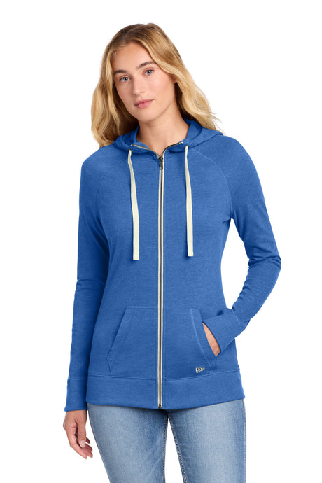 New Era LNEA122 Women's Sueded Cotton Blend Full-Zip Hoodie
