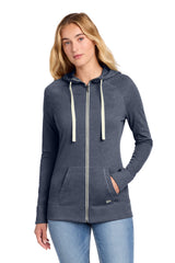 New Era LNEA122 Women's Sueded Cotton Blend Full-Zip Hoodie