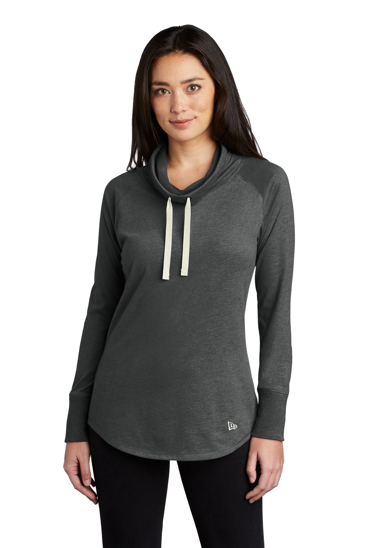 New Era LNEA123 Women's Sueded Cotton Blend Cowl Tee