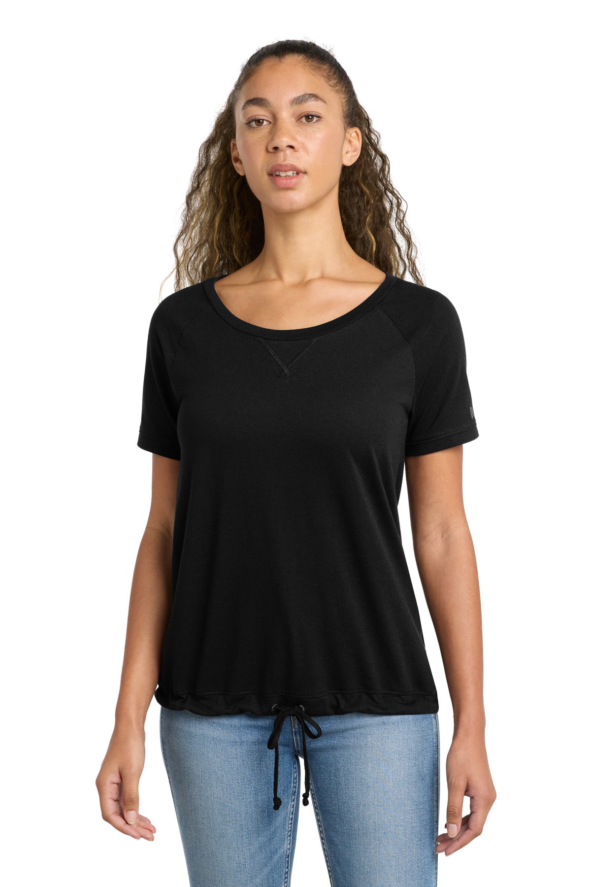New Era LNEA133 Women's Tri-Blend Performance Cinch Tee