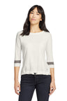 New Era LNEA136 Women's Tri-Blend 3/4-Sleeve Tee