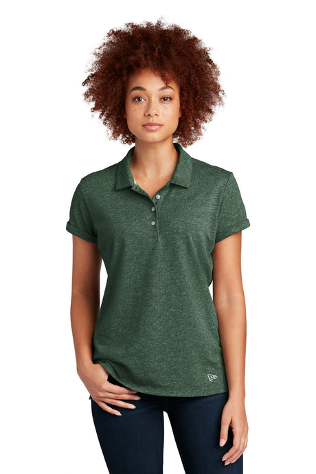 New Era LNEA301 Women's Slub Twist Polo