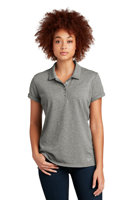 New Era LNEA301 Women's Slub Twist Polo