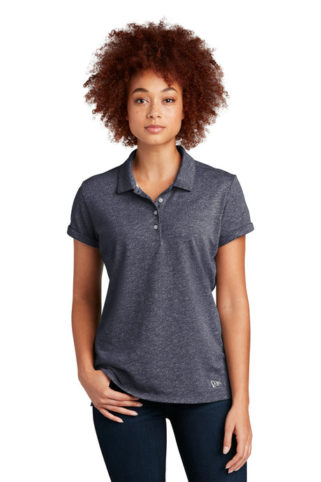 New Era LNEA301 Women's Slub Twist Polo