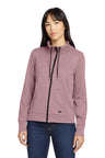 New Era LNEA530 Women's Performance Terry Full-Zip Cowl Sweatshirt