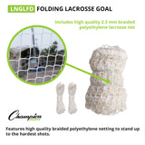 Champion Sports FOLDING BACKYARD LACROSSE GOAL
