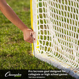PRO COLLEGIATE LACROSSE GOAL YELLOW