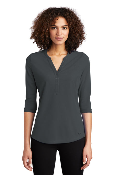 OGIO LOG104 Women's Jewel Henley