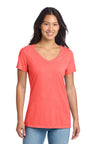 Port & Company LPC099V Women's Beach Wash Garment-Dyed V-Neck Tee | Port & Co LPC099V
