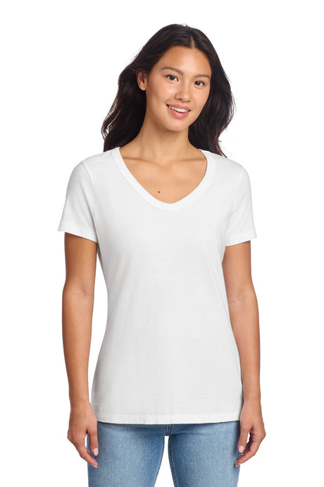 Port & Company LPC099V Women's Beach Wash Garment-Dyed V-Neck Tee | Port & Co LPC099V