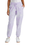 Port & Company LPC140P Women's Beach Wash Cloud Tie-Dye Sweatpant | Port & Co LPC140P