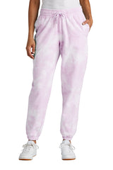 Port & Co ™  Women's Beach Wash ®  Cloud Tie-Dye Sweatpant LPC140P - Port & Company LPC140P