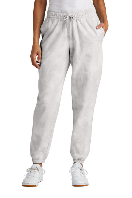 Port & Company LPC140P Women's Beach Wash Cloud Tie-Dye Sweatpant | Port & Co LPC140P