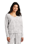 Port & Co ™  Women's Beach Wash ®  Cloud Tie-Dye V-Neck Sweatshirt LPC140V - Port & Company LPC140V