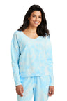 Port & Co ™  Women's Beach Wash ®  Cloud Tie-Dye V-Neck Sweatshirt LPC140V - Port & Company LPC140V