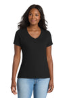 Port & Company LPC381V Women's Performance Blend V-Neck Tee | Port & Co LPC381V