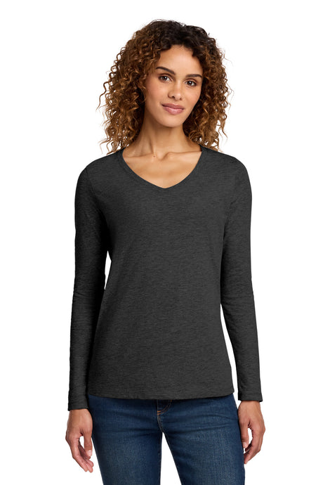 Port & Company LPC450VLS Women's Long Sleeve Fan Favorite V-Neck Tee | Port & Co LPC450VLS