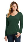 Port & Co ™  Women's Long Sleeve Fan Favorite V-Neck Tee. LPC450VLS - Port & Company LPC450VLS