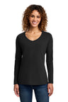 Port & Company LPC450VLS Women's Long Sleeve Fan Favorite V-Neck Tee | Port & Co LPC450VLS