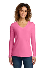 Port & Co ™  Women's Long Sleeve Fan Favorite V-Neck Tee. LPC450VLS - Port & Co LPC450VLS