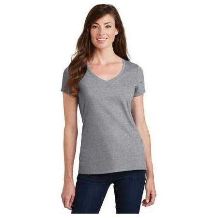 Joe's USA Ladies Fan Favorite V-Neck Tee Joe's USA X-Small Athletic Heather