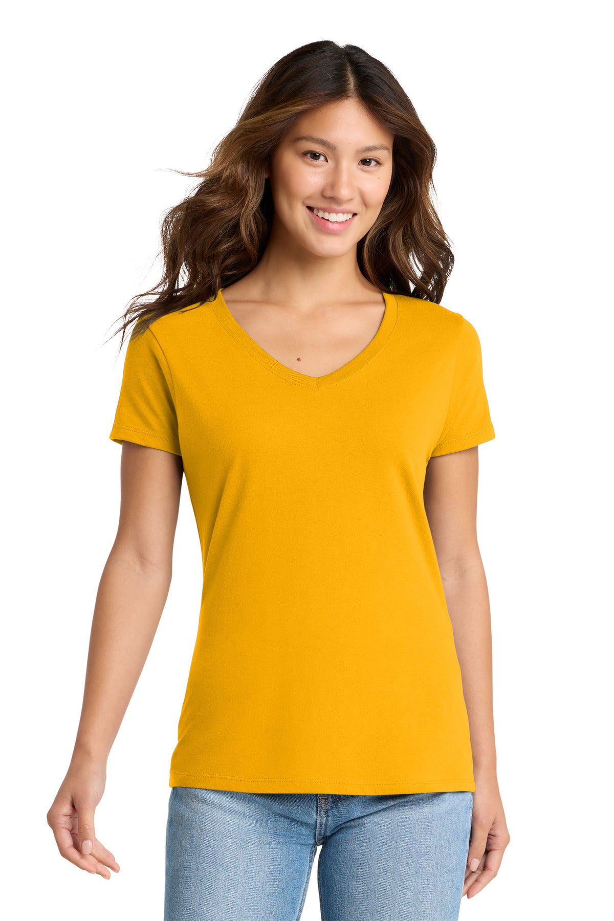 Port & Co ™  Women's Fan Favorite V-Neck Tee. LPC450V - Port & Company LPC450V