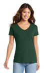 Port & Co ™  Women's Fan Favorite V-Neck Tee. LPC450V - Port & Company LPC450V