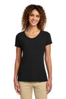 Port & Company LPC450V Women's Fan Favorite V-Neck Tee | Port & Co LPC450V